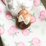 Premium Knit Diaper Changing Pad Cover - Grace