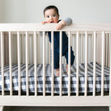 Premium Knit Fitted Crib Sheet - Scotland