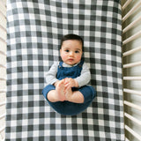 Premium Knit Fitted Crib Sheet - Scotland