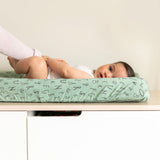 Premium Knit Diaper Changing Pad Cover - Poe