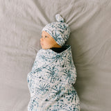 Top Knot Hat - Cobalt