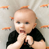 Premium Knit Fitted Crib Sheet - Copper