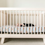 Premium Knit Fitted Crib Sheet - Copper