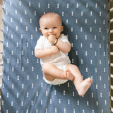 Premium Knit Fitted Crib Sheet - North