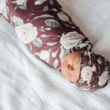 Top Knot Hat - Scarlet