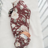 Top Knot Hat - Scarlet