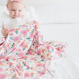 Knit Swaddle Blanket - Siena