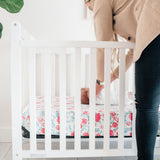 Premium Knit Fitted Crib Sheet - June