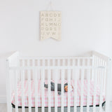 Premium Knit Fitted Crib Sheet - London