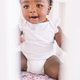 Premium Knit Fitted Crib Sheet - Morgan