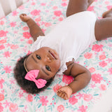 Premium Knit Fitted Crib Sheet - June