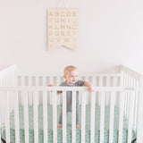 Premium Knit Fitted Crib Sheet - Poe