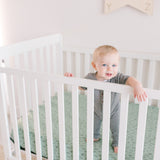 Premium Knit Fitted Crib Sheet - Poe