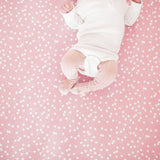 Premium Knit Fitted Crib Sheet - Lucy