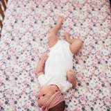 Premium Knit Fitted Crib Sheet - Morgan
