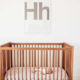 Premium Knit Fitted Crib Sheet - Morgan