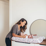 Premium Knit Diaper Changing Pad Cover - Morgan
