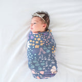 Knit Swaddle Blanket - Meadow