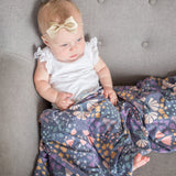 Knit Swaddle Blanket - Meadow