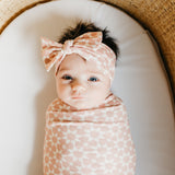 Knit Headband Bow - Star