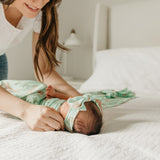 Knit Swaddle Blanket - Cusco