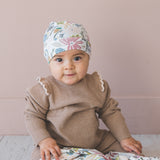 Top Knot Hat - Olive