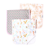 Premium Burp Cloths - Coral