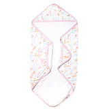 Premium Baby Knit Hooded Towel - Coral