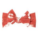 Knit Headband Bow - Crush
