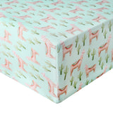 Premium Knit Fitted Crib Sheet - Cusco
