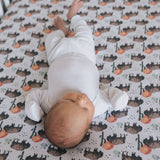 Premium Knit Fitted Crib Sheet - Bison