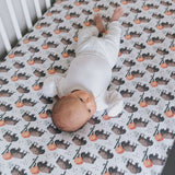 Premium Knit Fitted Crib Sheet - Bison