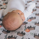 Premium Knit Fitted Crib Sheet - Bison