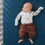 Premium Knit Fitted Crib Sheet - River