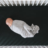 Premium Knit Fitted Crib Sheet - Midnight