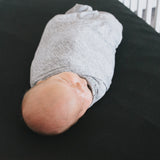 Premium Knit Fitted Crib Sheet - Midnight