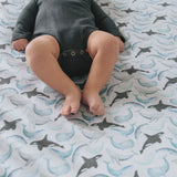Premium Knit Fitted Crib Sheet - Kai