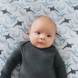 Premium Knit Fitted Crib Sheet - Kai