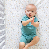 Premium Knit Fitted Crib Sheet - Arlo