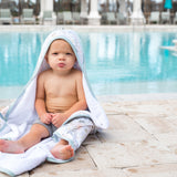 Premium Baby Knit Hooded Towel - Rex