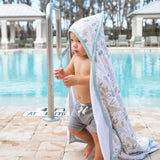 Premium Baby Knit Hooded Towel - Rex