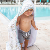 Premium Baby Knit Hooded Towel - Rex