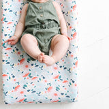 Premium Knit Diaper Changing Pad Cover - Leilani
