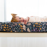 Premium Knit Diaper Changing Pad Cover - Meadow