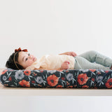 Premium Knit Diaper Changing Pad Cover - Poppy