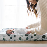 Premium Knit Diaper Changing Pad Cover - Lunar
