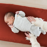 Premium Knit Diaper Changing Pad Cover - Rust