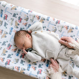 Premium Knit Diaper Changing Pad Cover - Diesel