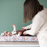 Premium Knit Diaper Changing Pad Cover - Autumn