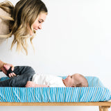Premium Knit Diaper Changing Pad Cover - Milo